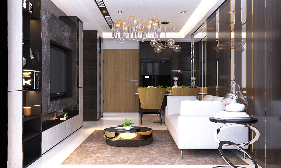 Mẫu thiết kế căn hộ 63m2 – Emerald Celadon City- anh Tâm