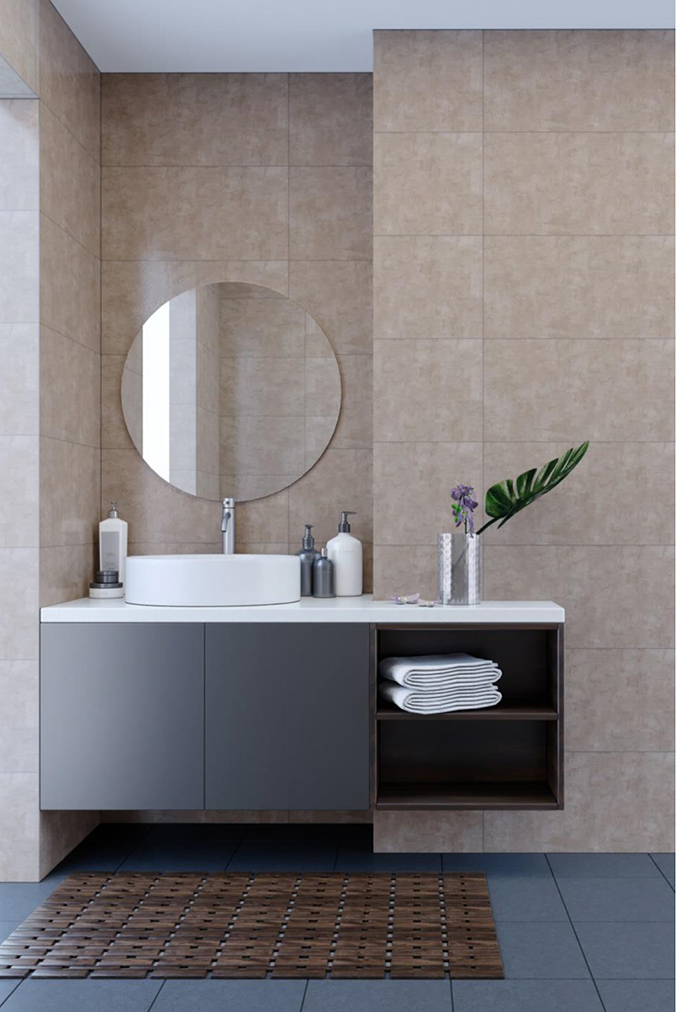 Thiết kế mẫu nội thất phòng tắm diện tích 4m2 – Hapulico