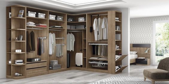 Tủ quần áo chữ L chính là giải pháp thông minh, giúp tối ưu không gian một cách tốt nhất