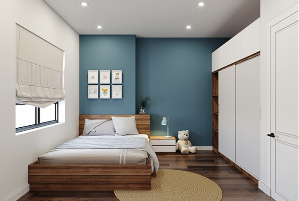 Ý tưởng thiết kế nội thất gỗ hiện đại phòng ngủ