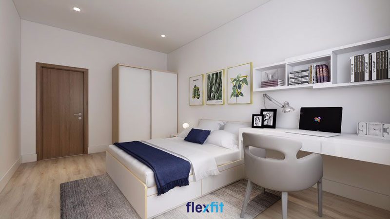 Tủ quần áo 2m lõi MDF cánh lùa tiện dụng. Với lớp phủ Melamine, bạn sẽ dễ dàng lau chùi và đảm bảo gam màu trắng sáng như mới cho chiếc tủ này.