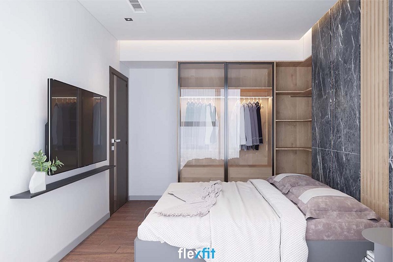 Tủ quần áo cánh lùa là thiết kế thông minh giúp tiết kiệm không gian