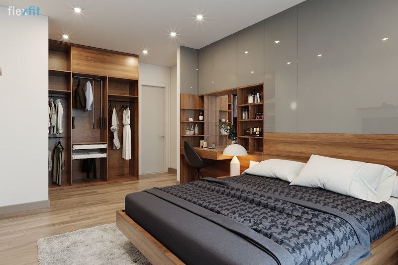 Kích thước, kiểu dáng, chất liệu là yếu tố quyết định đến giá tủ quần áo không cánh